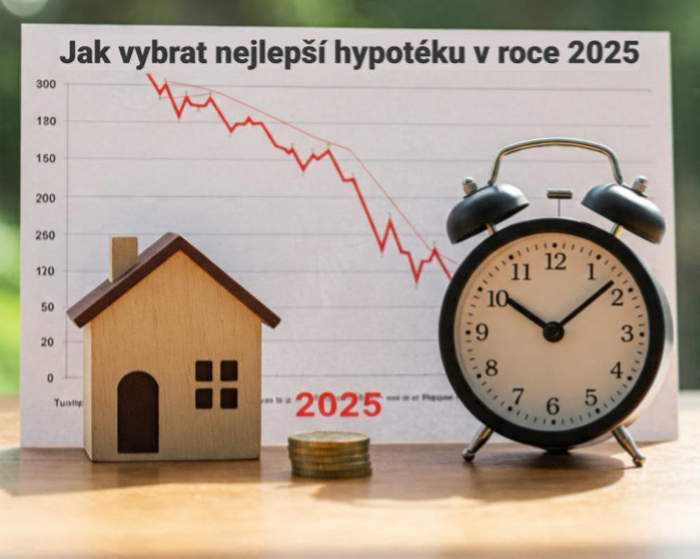 Jak vybrat nejlepší hypotéku v roce 2025 – praktický přehled pro každého